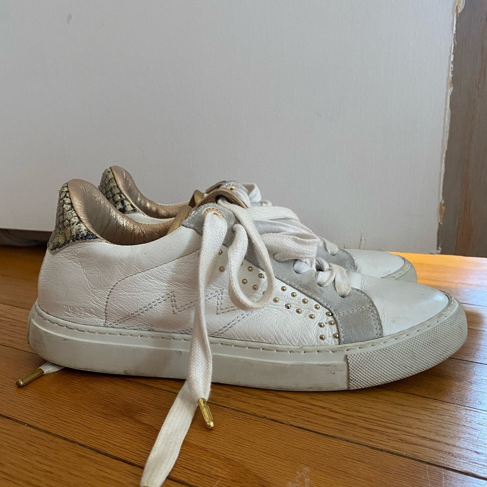 Zadig and Voltaire Lightning Bolt Sneakers